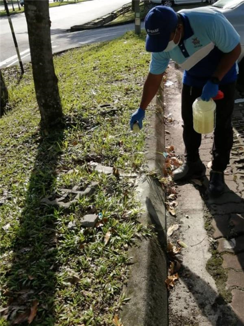 Sulfur barrier treatment